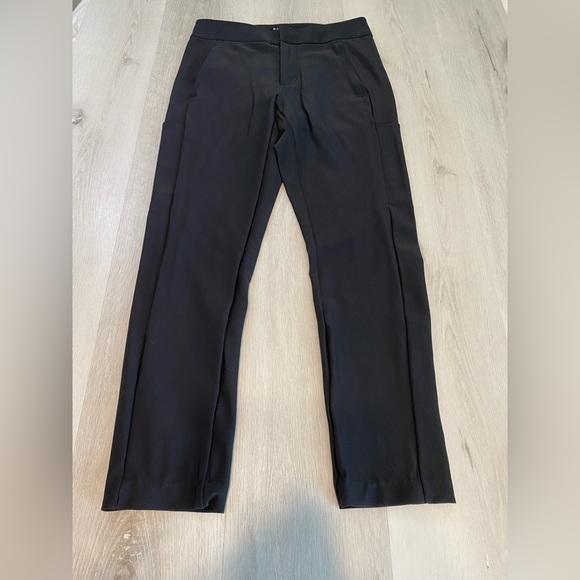 Athleta Stellar Trouser, Black, Hemmed Length, size 2 - Picture 1 of 10